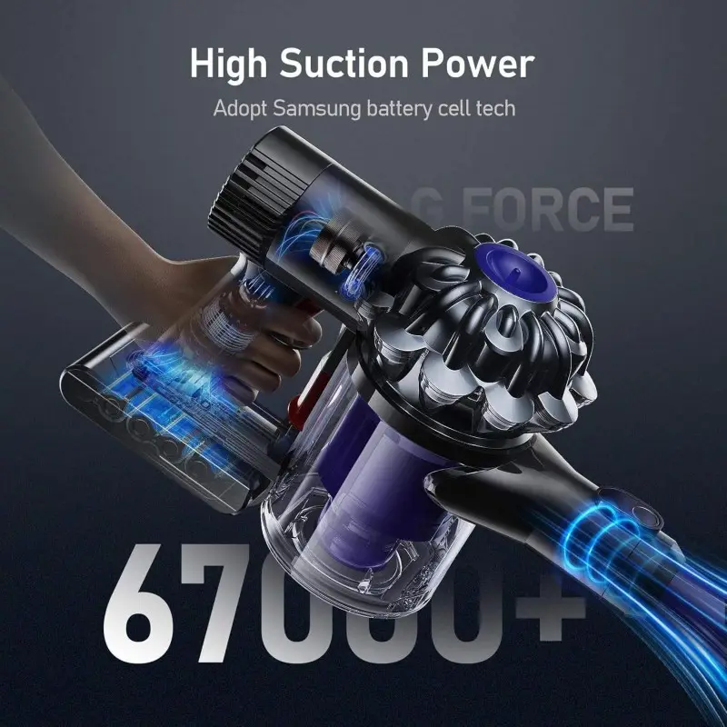 Paquete de baterías de iones de litio de reemplazo de 21,6V para aspiradora inalámbrica Dyson V6