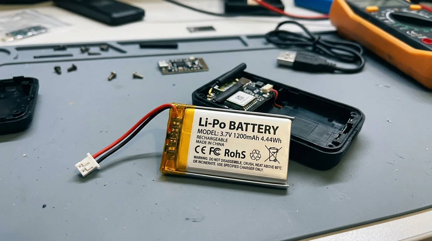 Batería LiPo para dispositivos de seguimiento