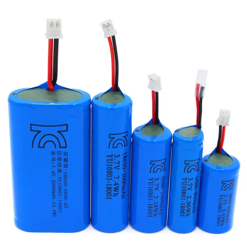 Batería de litio recargable personalizada 18650 para faros LED
