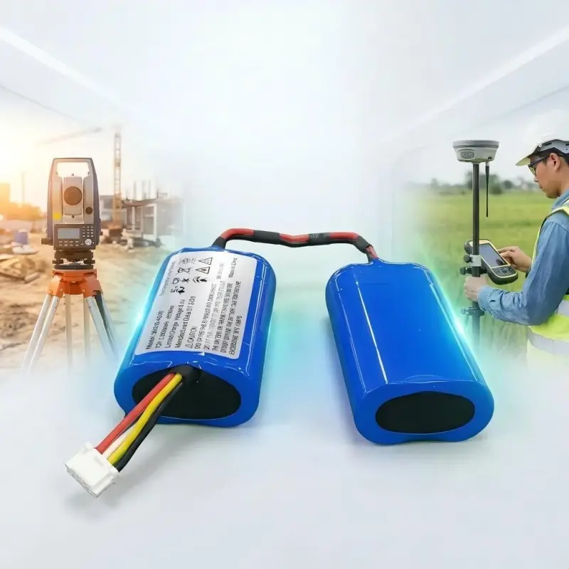Paquete de baterías personalizadas de 7,2V 6800mAh 18650 para equipos GPS RTK